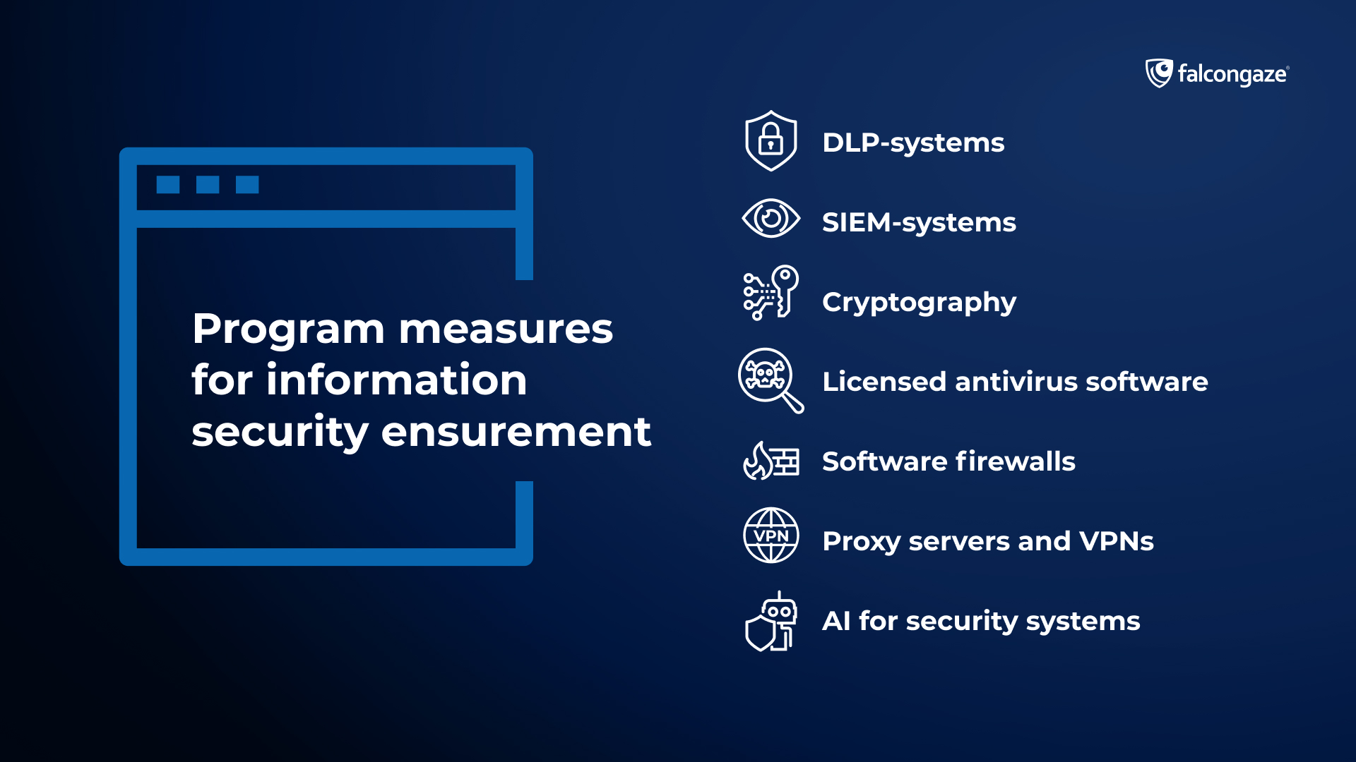 Program measures for information security