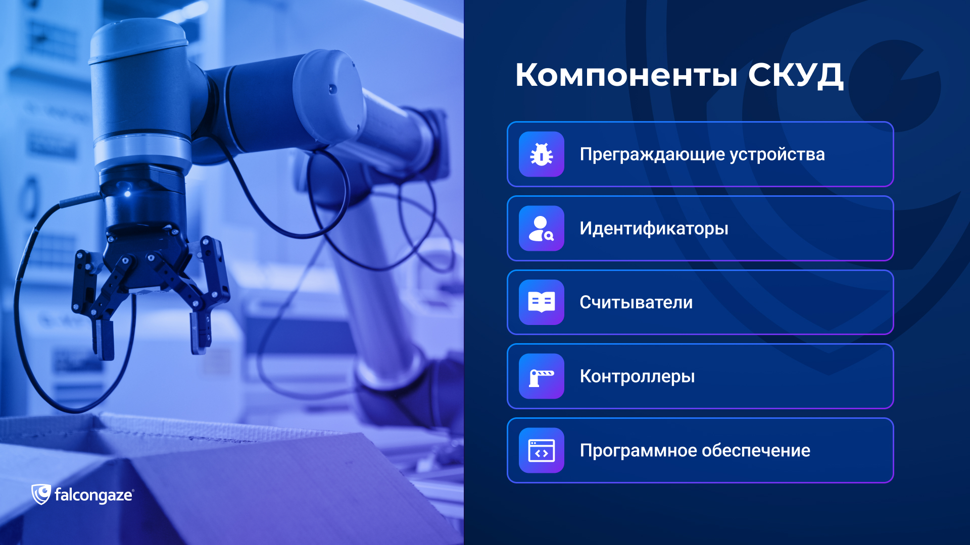 компоненты СКУД