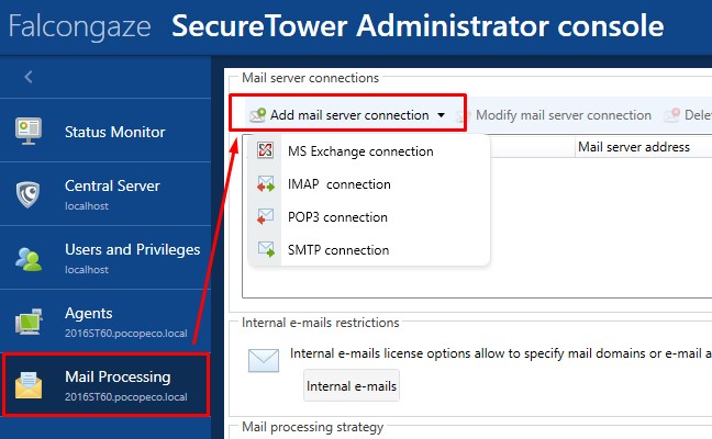 Knowledge base: Interception of mail through the creation of a ...